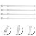 thumbnail image 4 of 4pcs Window Security Bar Adjustable Tension Rod Closet Bar Suspension Rod, 4 of 8
