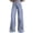 Blue, variant on LOVZFMLL Women's Jeans, Casual Straight Leg Jeans with Button Pockets Purple, M