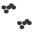 thumbnail image 1 of Transemion 5pcs Empty Aluminum Jars Cosmetic Screw Balm Lip Lid Cans Containers Black 10ml 2Set, 1 of 6