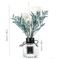thumbnail image 3 of YoGold Diffuseur d'Huile Florale – Diffuseur de Roseaux en Verre 50 ml, Parfum d'Intérieur Longue Durée, Parfum Citron (Verre), 3 of 6