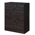 thumbnail image 3 of Mainstays 4-Drawer Dresser, Dark Oak, 3 of 9