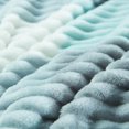 thumbnail image 4 of Nestl Ultra Plush Heavy Thick Raschel Imitation Mink Bed Blanket, 82 x 102, Blue Plaid, 4 of 5
