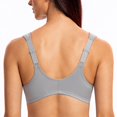 thumbnail image 3 of CHUANK Underwire Front Closure Bras for Women Black 34B, 3 of 4