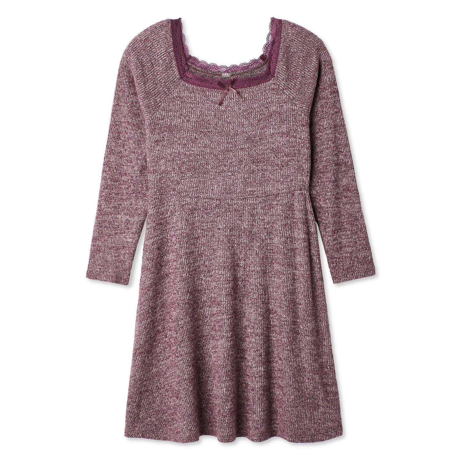 Robe patineuse avec garniture en dentelle George pour filles
