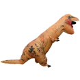 thumbnail image 1 of Studio Halloween SH21193 T-Rex Brown Dino Inflatable Adult Costume, 1 of 1