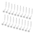 thumbnail image 4 of Fils d'Électrode à Bouton, Fils d'Électrode Faciles à Utiliser pour Promouvoir la Circulation 20 Pcs Blanc 2.0 Pouces pour Instruments Thérapeutiques, 4 of 8