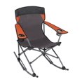 thumbnail image 1 of Chaise berçante Ozark Trail avec porte-gobelets, Noir et Rouge, Polyester, 1 of 9