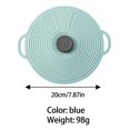 thumbnail image 2 of 3 Packs Silicone Food Cover, Stretchable Pot Lid, Non-Slip Sealing for Refrigerator & Kitchen, Reusable Freshness Cover, , Heat Resistant, Dishwasher Safe, Universal Fit, Spill Prevention, Easy Clean, 2 of 3