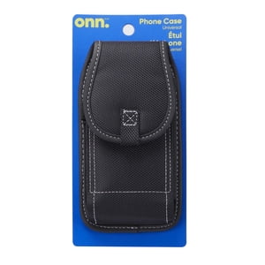 onn. Lightweight Universal Phone Case with Velcro Closure, Fits up to 6.1 in.