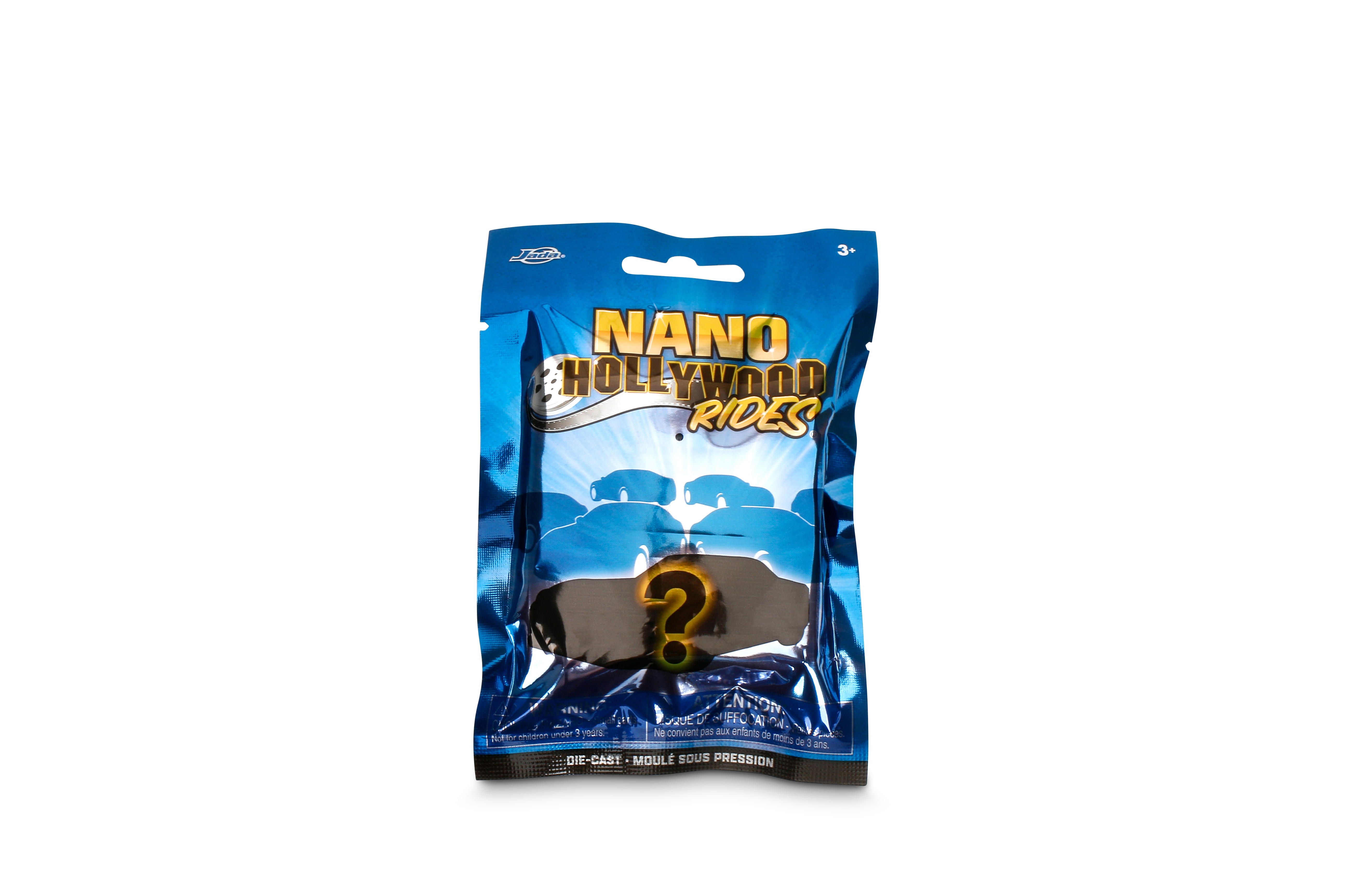 Hasbro Nano Hollywood Rides – Diecast Blind Bags with Surprise Cars by Jada Toys – 1.65" Collectible