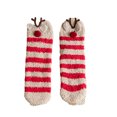 thumbnail image 1 of keepw Polyester Stay Warm And Fashionable With These Fluffy Winter Socks Christmas Fluffy Socks Bed Socks David's deer 1Set, 1 of 6