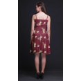thumbnail image 4 of Bimba Robe d'Été Sans Manches Mini Fluide à Bretelles pour Femme, Robe Soleil à Imprimé Floral - Très Petit, 4 of 5