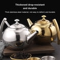 thumbnail image 3 of kurtrusly 1L/1.5L/2L Polished Stainless Steel Teapot Tea Pot Coffee With Tea Leaf Filter Infuser, 3 of 9