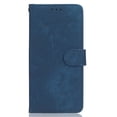 thumbnail image 1 of PANDACO Navy Suede Wallet Case for iPhone 16, 1 of 5