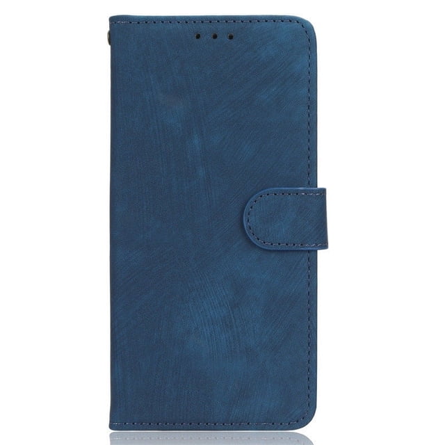 PANDACO Navy Suede Wallet Case for iPhone 16