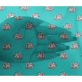thumbnail image 4 of oneOone Viscose Chiffon Fabric Elephant Block Printed Craft Fabric BTY 42 Inch Wide, 4 of 4