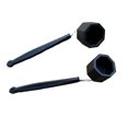 thumbnail image 4 of 2 Pcs Porte-Craie de Billard Porte-Craie de Snooker Porte-Craie de Queue de Billard Porte-Craie Octogonal, 4 of 9