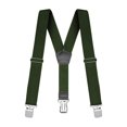 thumbnail image 1 of Buyless Fashion Bretelles Texturées Robustes pour Hommes - Sangles Ajustables de 48 Pouces 1 1/4 Pouces - Forme en Y, 1 of 1