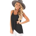 thumbnail image 2 of Timegard Camisoles pour Femmes Col Rond Bretelles Spaghetti Nœud Confortable Chic Décontracté Sans Manches Hauts Blouse, 2 of 7