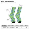 thumbnail image 2 of Balery Motorcycle Riding Dinosaur Pattern Crew Socks Unisex– Soft & Breathable Socks for Men & Women, One-Size Fits Most (US 5-11), Comfortable & Durable for Daily Wear, 2 of 6