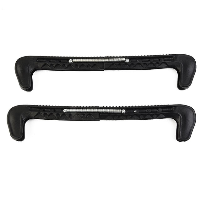 Ice Skate Blade Covers Ice Skate Guards Hockey Skates Adjustable Protective black