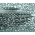 thumbnail image 4 of oneOone Viscose Chiffon Fabric Stripe|Leaves & Floral Block Print Fabric BTY 42 Inch Wide, 4 of 4