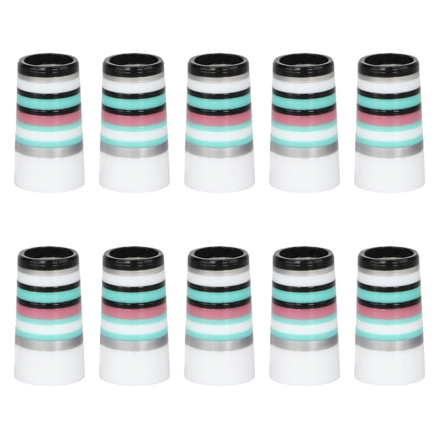 relayinert 10Pcs Golf Ferrules .370 Golf Club Ferrules Shaft for Sports Beginner Adults Style B
