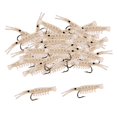 thumbnail image 1 of Almencla 50x Saltwater Sea Fishing Silicone Simulation Lures Tackle Prawn White, 1 of 8