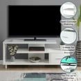 thumbnail image 4 of Pemberly Row 60" TV Stand in White, 4 of 5