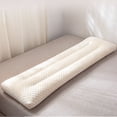 thumbnail image 4 of EQWLJWE Rectangular Pillows for Bedroom,Bed Pillows for Sleeping, Hotel Pillows Cooling,Memory Foam Body Pillow Body Pillows for Adults -Large Long Bed Pillows for Sleeping White, 4 of 9