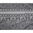 thumbnail image 4 of oneOone Polyester Lycra Fabric Stripe|Leaves & Floral Block Print Fabric By The Yard 56 Inch Wide, 4 of 4