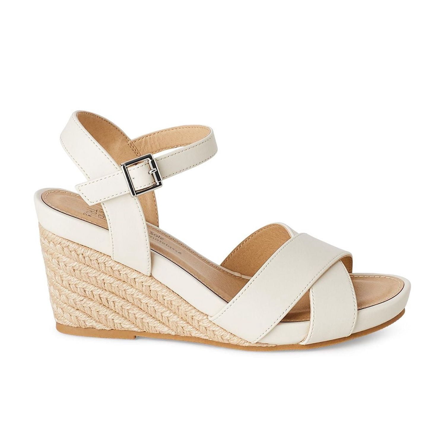 Time and Tru Women's Wedge Heel Sandals