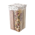 thumbnail image 2 of Organizers and Storage for Kitchen Sealed Jar Grain Organizer, Kitchen Rice Bucket, Legumes, Grains, Noodles, Compartment Bucket, Grain Storage Jar Jars for Kitchen Storage, 2 of 3
