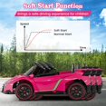 thumbnail image 2 of Costway Licensed Lamborghini 4WD Kids Ride-on Sports Car 12V Battery Powered 2.4G Remote, 2 of 10