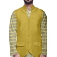 thumbnail image 4 of Atasi Traditional Printed Kurta Churidar Pajama Set With Nehru Jacket For Men, 4 of 5