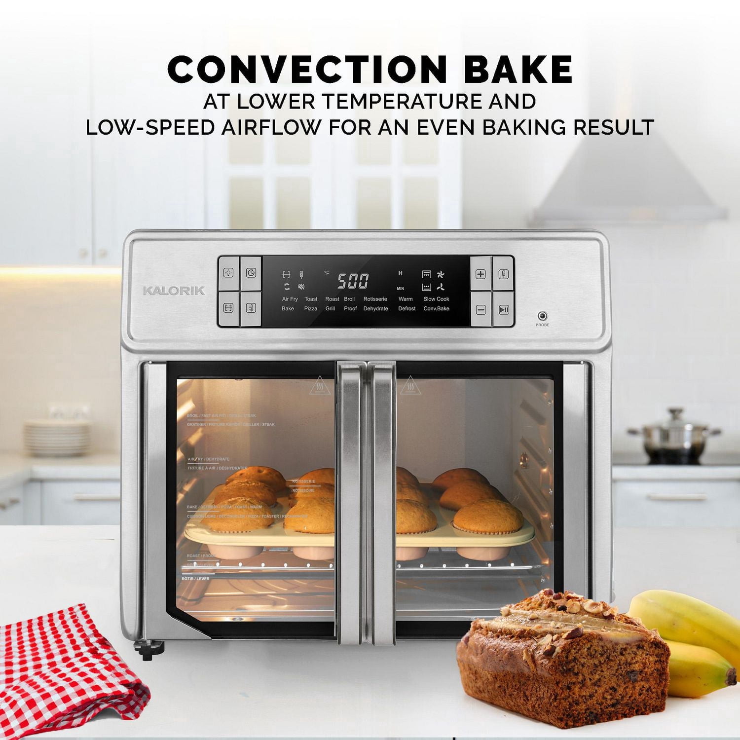 Kalorik MAXX® Advance 26 Quart Digital Air Fryer Oven - AFO 52414 SS