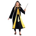 thumbnail image 2 of Harry Potter Peignoir Hufflepuff de Luxe pour Adulte, 2 of 7
