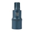 thumbnail image 1 of Torx Screwdriver Bit Tool 1/2inch Socket Bits Adapter T60 Adapter Hand Tool, 1 of 6