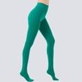 thumbnail image 1 of Women's Solid Color Soft Opaque Tights with Comfortable Stretch for Everyday Wear, 1 of 3