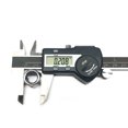 thumbnail image 4 of Étrier Vernier Numérique 0-200 mm, Acier Inoxydable Noir avec Protection IP54, Écran LCD, Commutable en Mm/pouce, Mesure le Diamètre Intérieur/extérieur, le Pas et la Profondeur, Comprend 2 Piles CR2032, 4 of 6