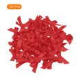 thumbnail image 3 of Unique Bargains 100Pcs Mini Ribbon Bow 1.8 inch Mini Fabric Satin Ribbon Flower Bows Dark Red, 3 of 7