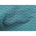 thumbnail image 5 of oneOone Tissu Popeline de Coton Triangle Décor Géométrique Tissu Imprimé BTY 56 Pouces de Large, 5 of 5