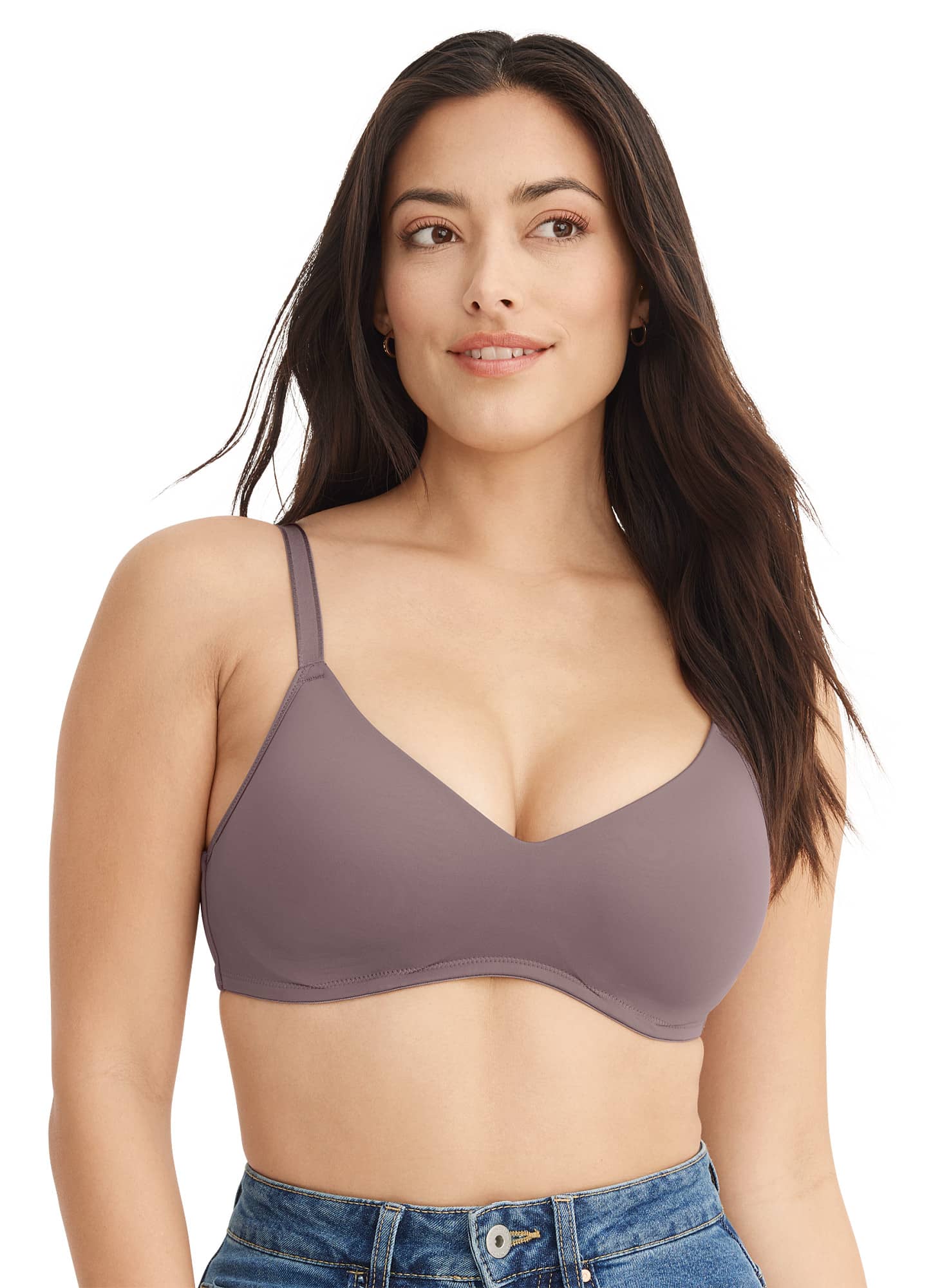 Jockey Smooth & Sleek Microfiber Full Coverage Wirefree T-Shirt Bra