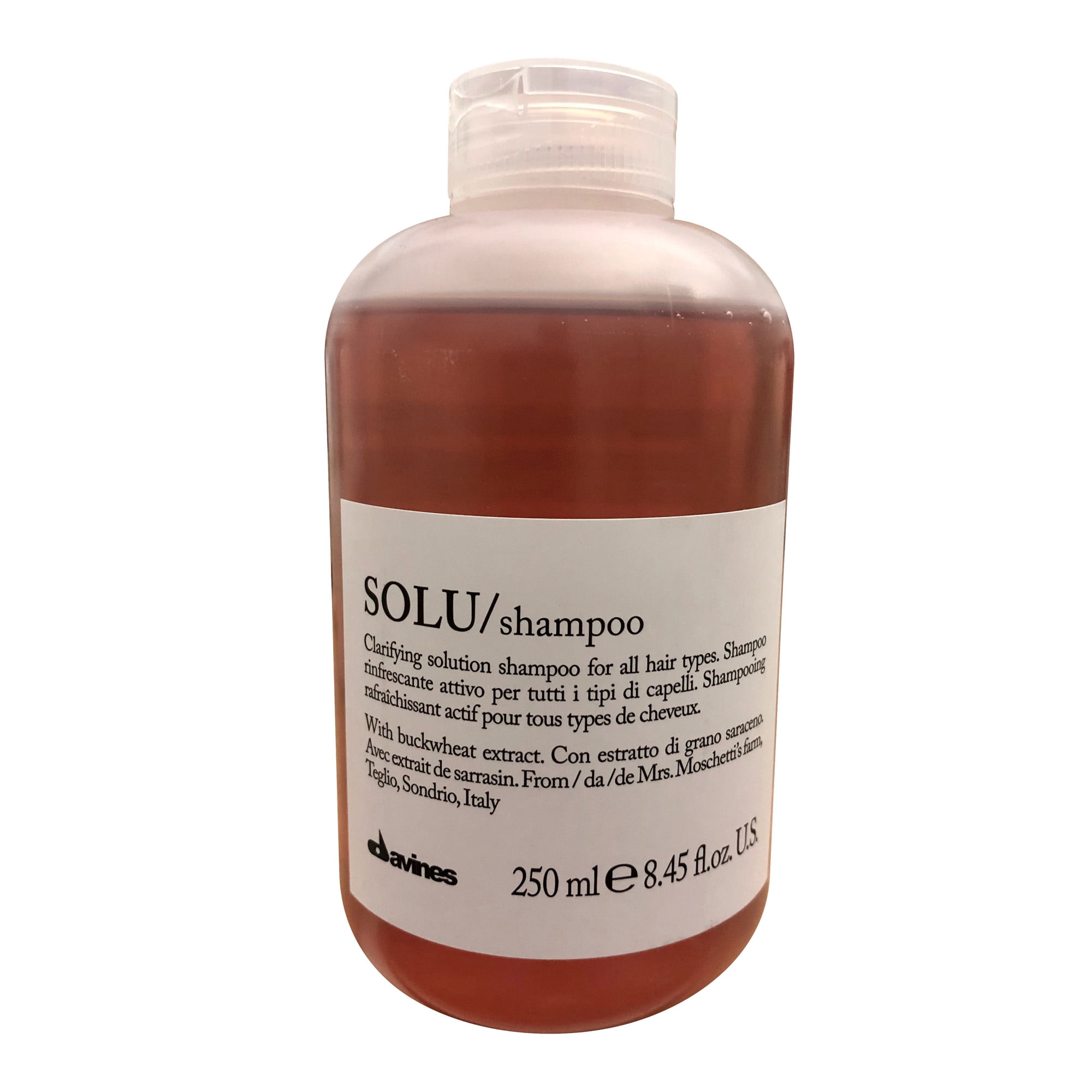 Davines Solu Clarifying Shampoo All Hair Types 8.45 OZ