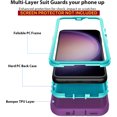 thumbnail image 3 of XCRS Samsung Galaxy A35 5G Case Heavy Duty Triple Layer Defender Cover, 3 of 5