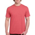 thumbnail image 1 of Gildan Mens Heavy Cotton T-Shirt, 2XL, Heather Red, 1 of 2