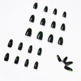 thumbnail image 2 of Fofosbeauty 24pcs Press on False Nails, Square Fake Nails, French Spirit, 2 of 8