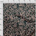 thumbnail image 3 of oneOone Viscose Chiffon Black Fabric Asian Block Sewing Craft Projects Fabric Prints By Yard 42 Inch Wide, 3 of 4
