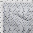 thumbnail image 3 of oneOone Cotton Cambric Blue Fabric Utensils Tea Cups Sewing Craft Projects Fabric Prints By Yard 56 Inch Wide, 3 of 4