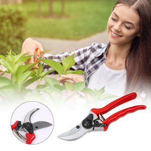Garden Shears Stainless Steel Hand Pruner with Ergonomic Hand Pruner Grip Pruning Shears for Gardening Tool